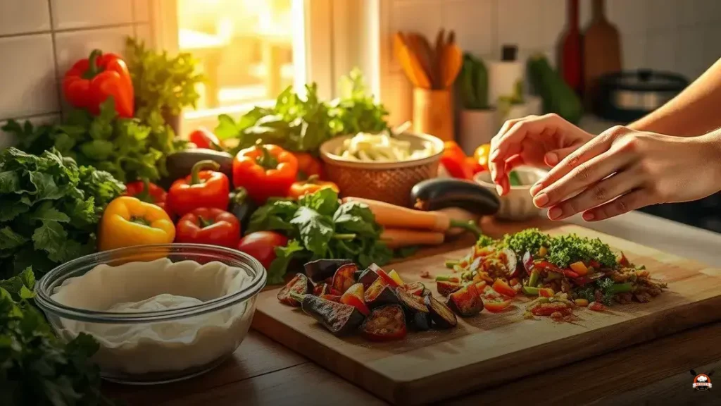 Como fazer uma torta de legumes