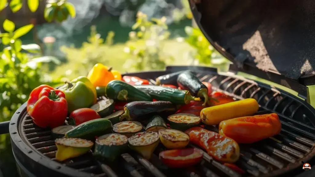 Como grelhar legumes na churrasqueira