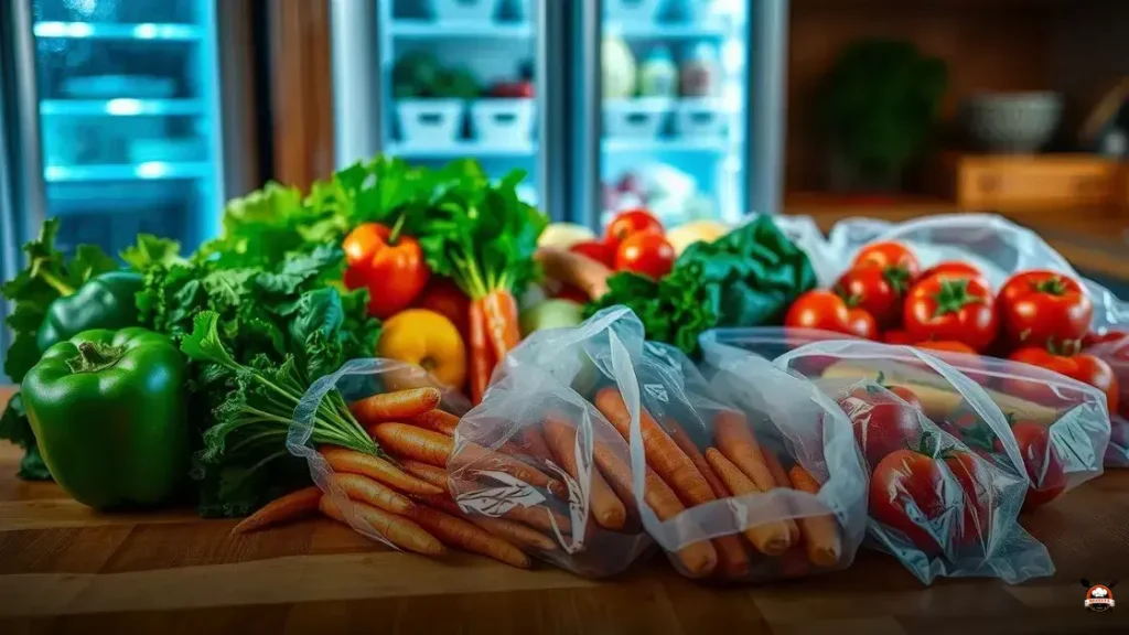 Como guardar legumes congelados