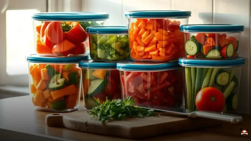 Como guardar legumes picados na geladeira