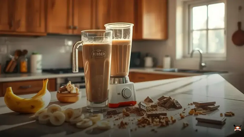 Como hacer batido de kinder bueno sin helado