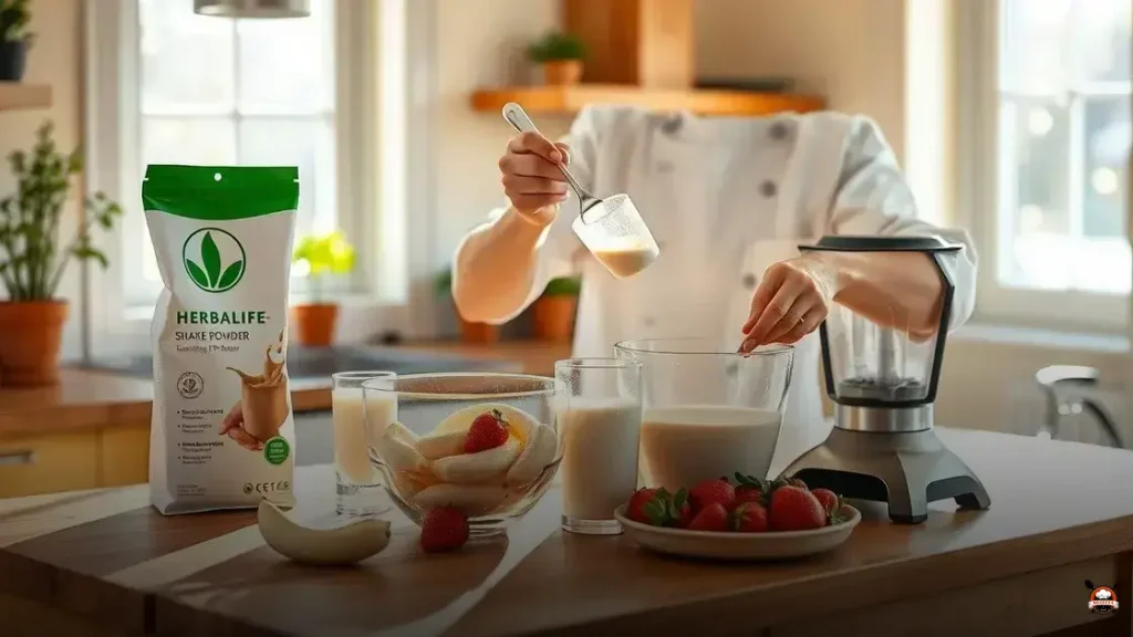 Como hacer batido herbalife sin licuadora