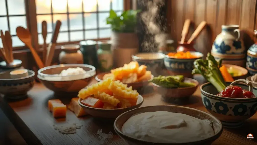 Como hacer batido tempura para sushi