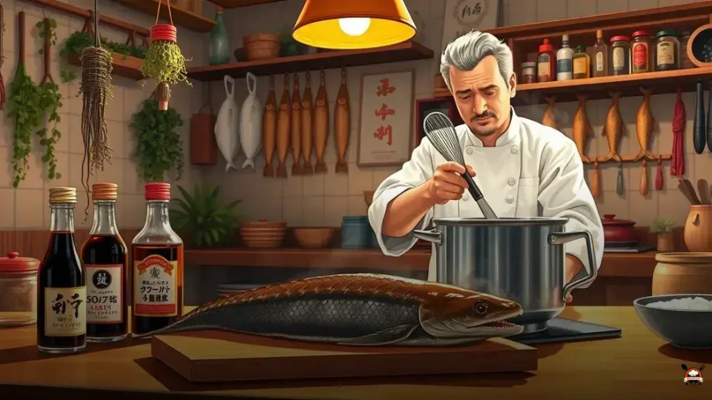 Cómo hacer salsa anguila