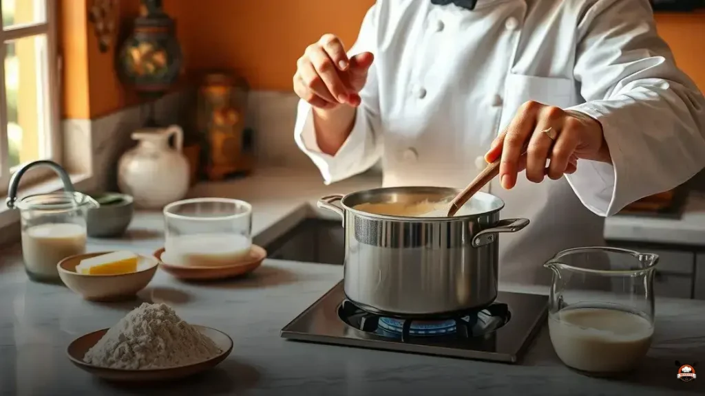Cómo hacer salsa bechamel venezolana