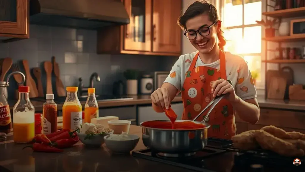Cómo hacer salsa búfalo en casa