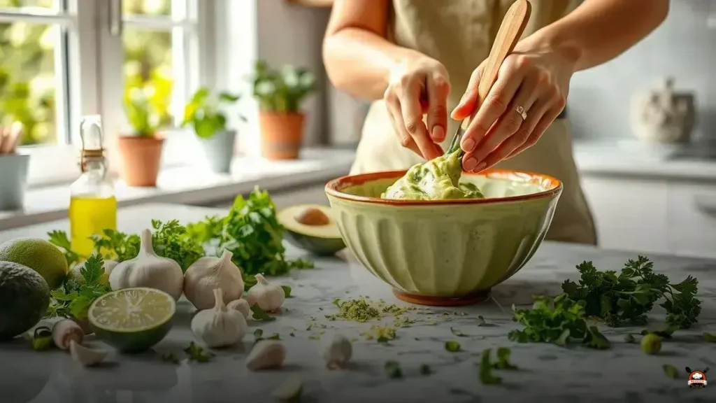 Cómo hacer salsa de aguacate sin aguacate