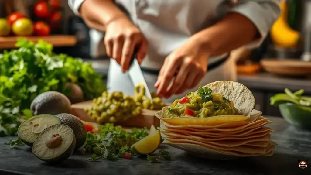 Cómo hacer salsa de guacamole para tacos