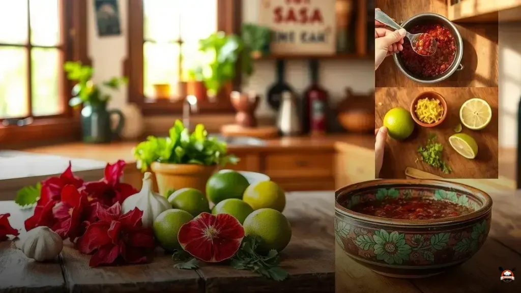 Cómo hacer salsa de jamaica