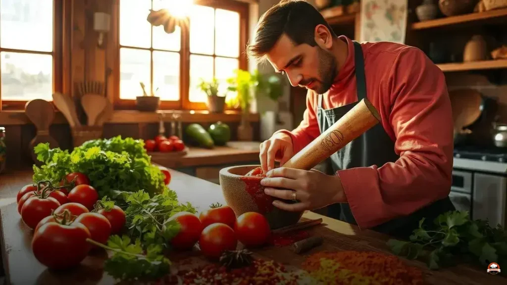 Cómo hacer salsa de tomate con chile de árbol