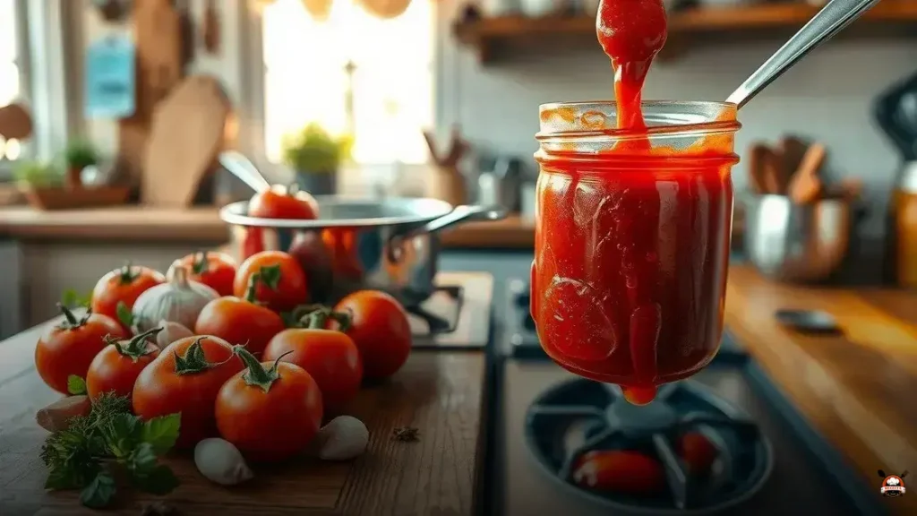 Cómo hacer salsa ketchup casera