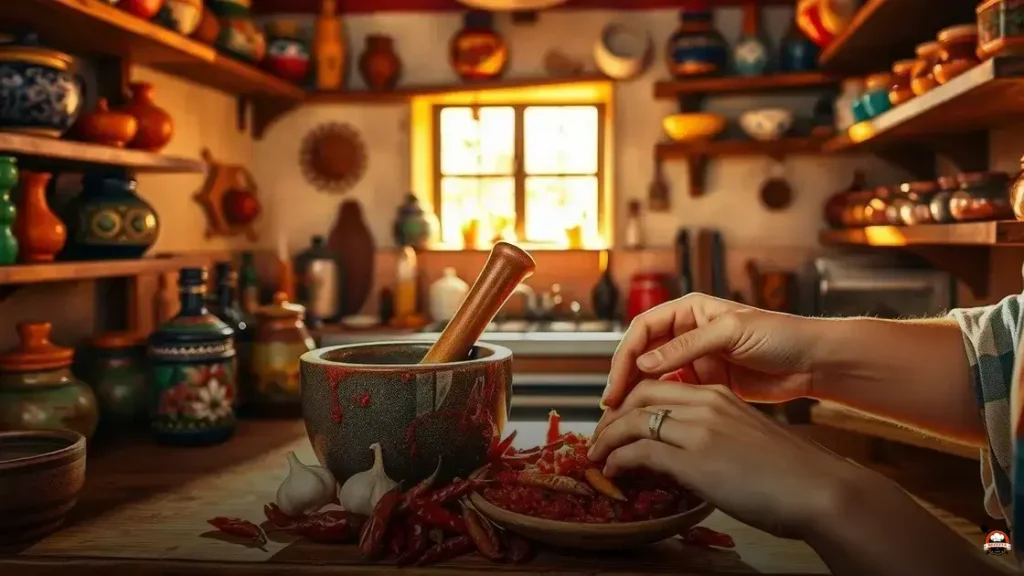 Cómo hacer salsa macha