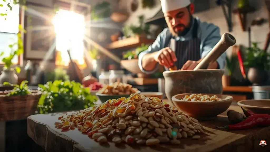 Cómo hacer salsa macha con semillas