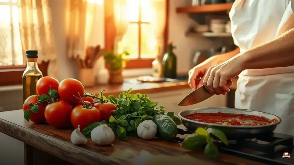Cómo hacer salsa napolitana para pizza
