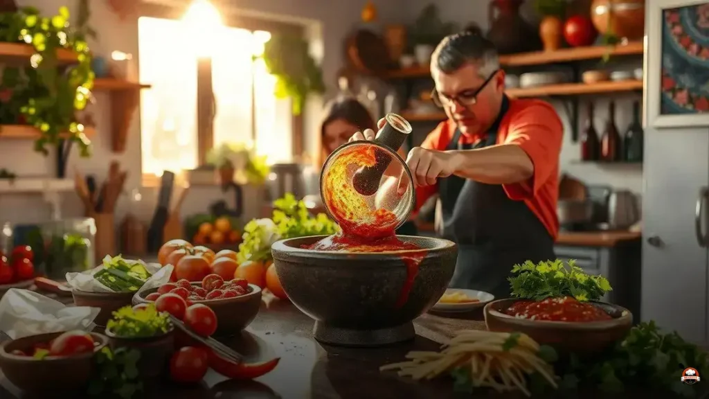 Cómo hacer salsa roja para chilaquiles