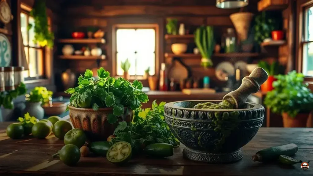 Cómo hacer salsa taquera verde