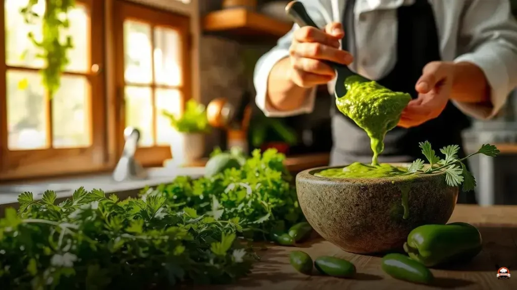 Cómo hacer salsa verde