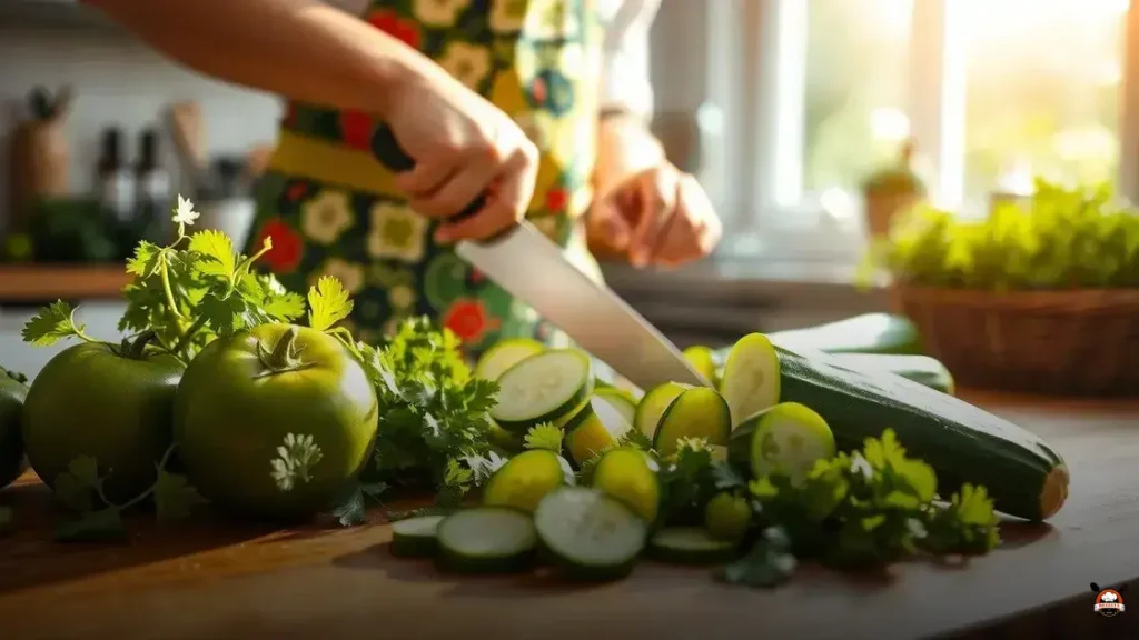 Cómo hacer salsa verde con calabacita