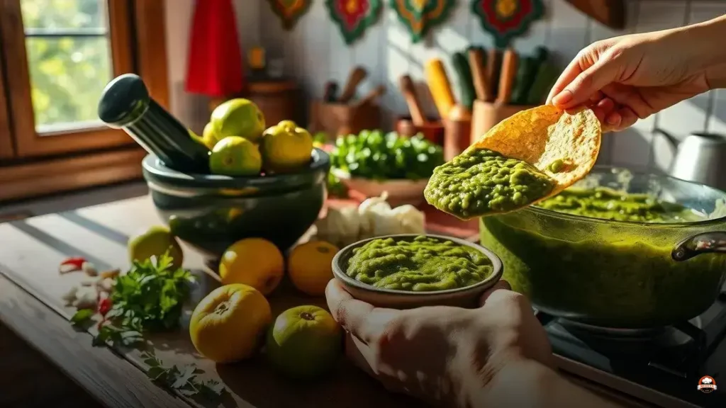 Cómo hacer salsa verde con tomatillo
