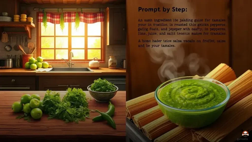 Cómo hacer salsa verde para tamales