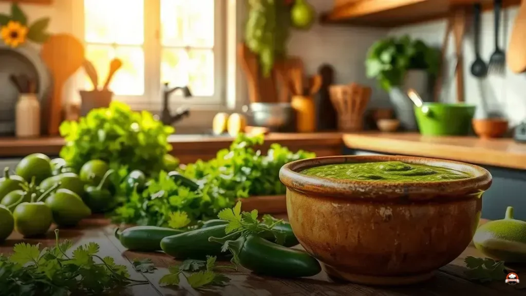 Cómo hacer salsa verde taquera