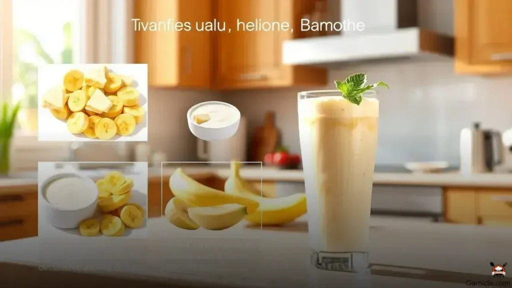 Cómo hacer un batido con plátano