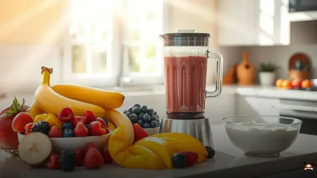 Cómo hacer un batido con yogur