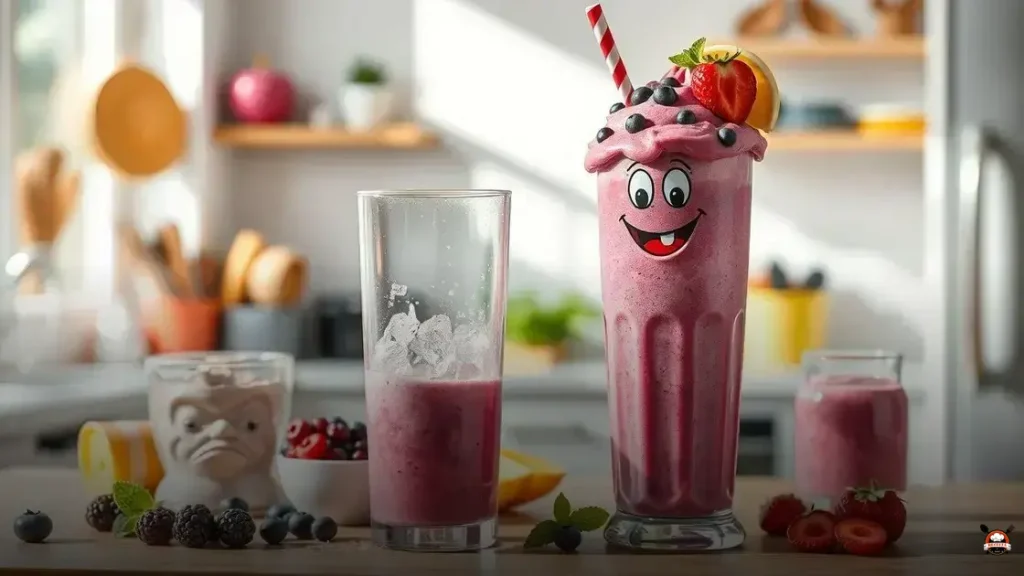 Como hacer un batido de grimace shake