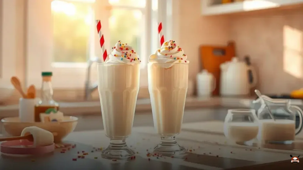 Como hacer un batido de helado de vainilla