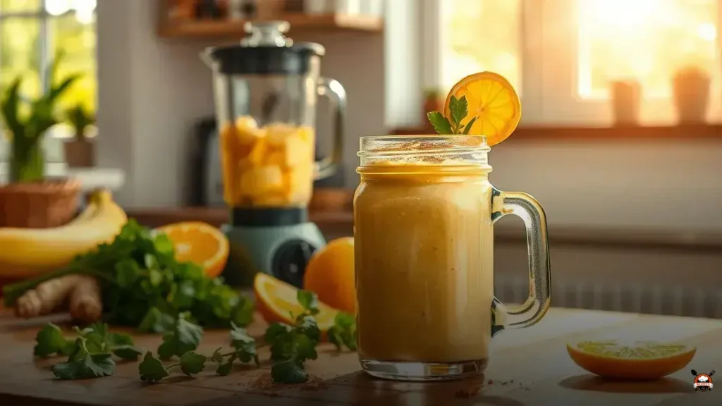 Como hacer un batido de jengibre