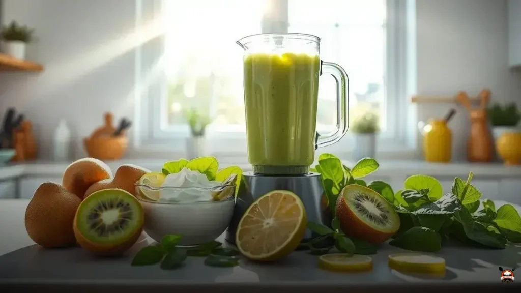Cómo hacer un batido de kiwi
