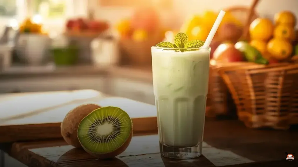 Como hacer un batido de kiwi con leche