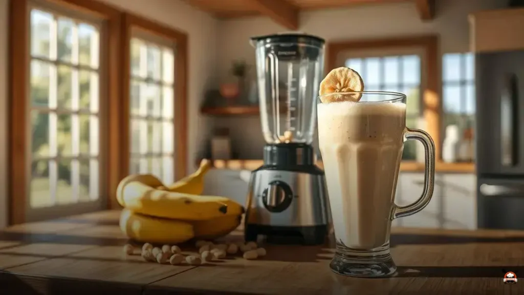 Como hacer un batido de mani