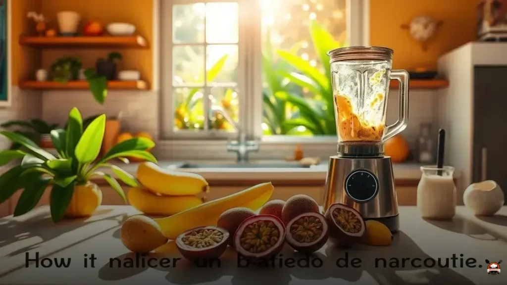Cómo hacer un batido de maracuyá