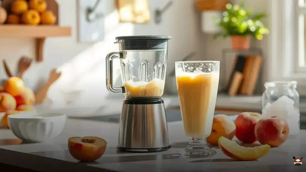 Cómo hacer un batido de melocotón
