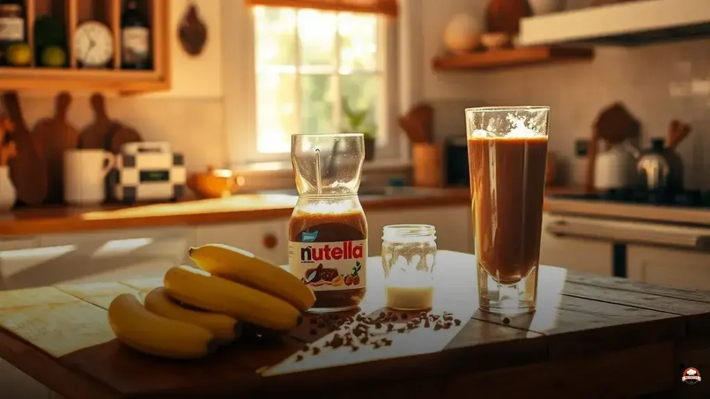Como hacer un batido de nocilla