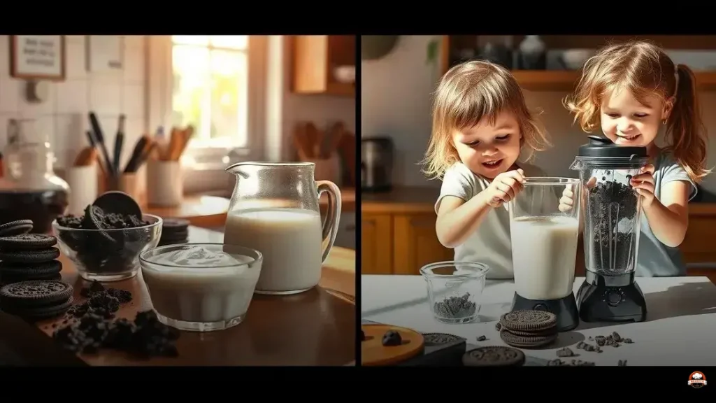 Como hacer un batido de oreo sin helado