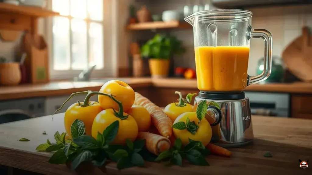 Cómo hacer un batido de tomate de árbol