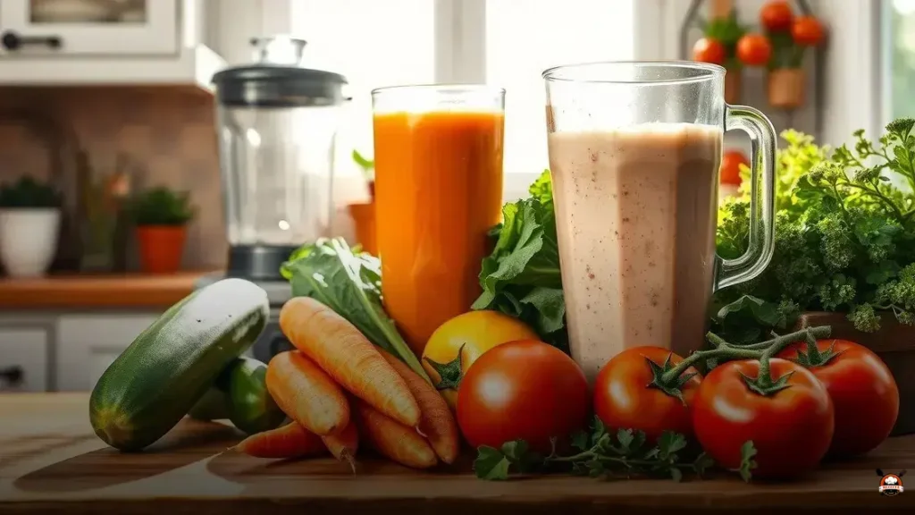 Como hacer un batido de verduras