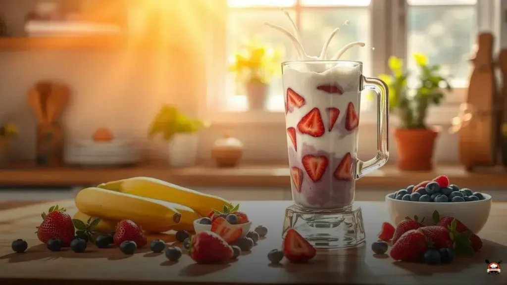 Como hacer un batido espumoso