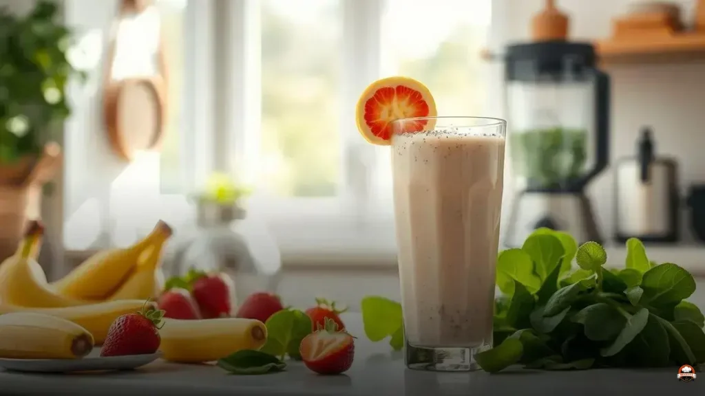 Como hacer un batido liviano