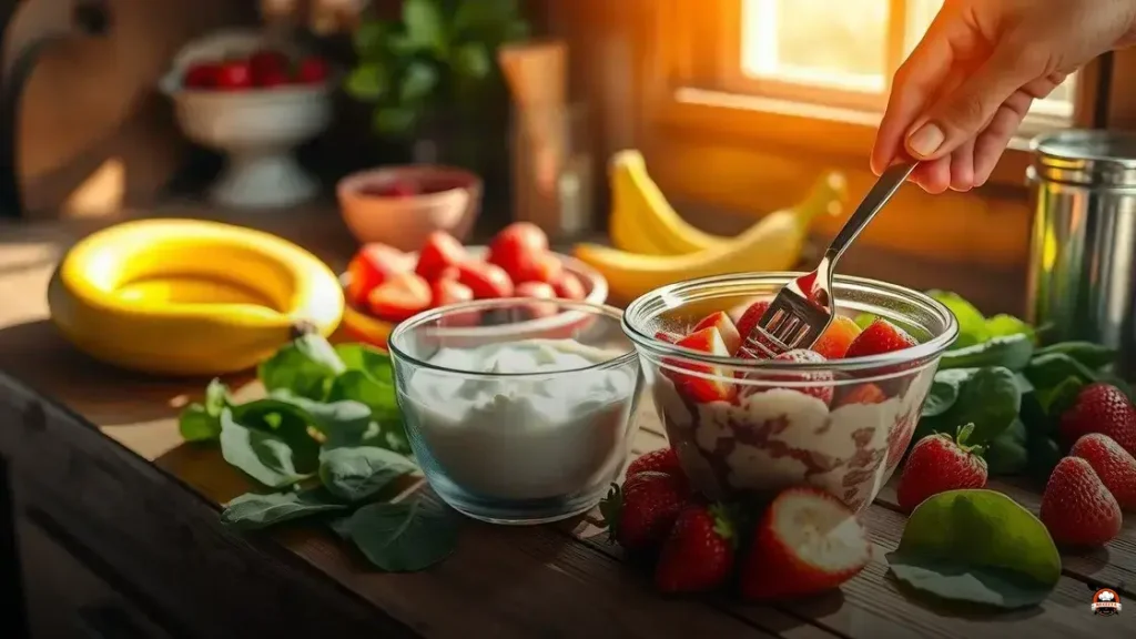 Como hacer un batido sin licuadora x