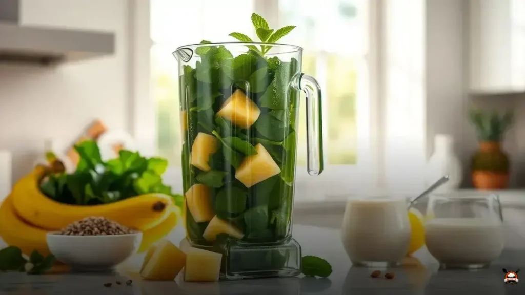 Como hacer un batido verde para adelgazar
