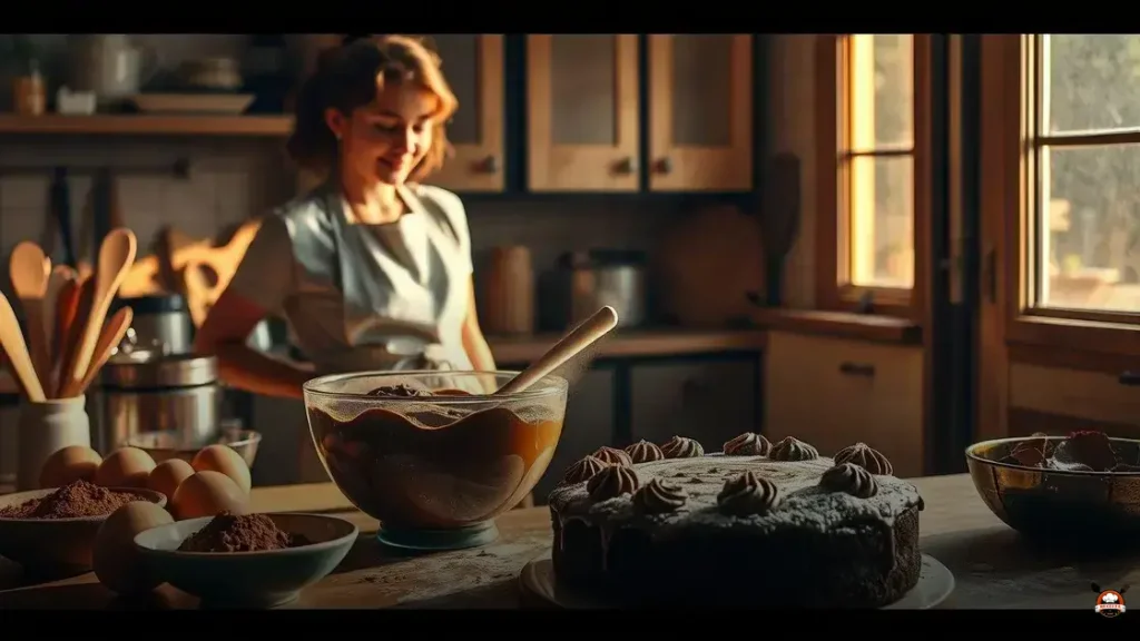 Cómo hacer un bizcocho húmedo de chocolate