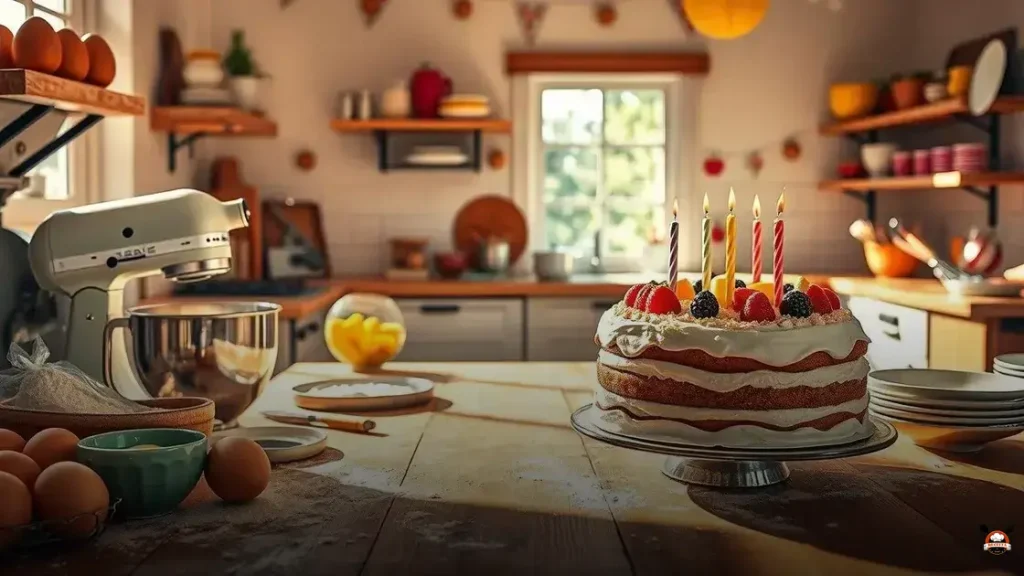 Cómo hacer un bizcocho para cumpleaños