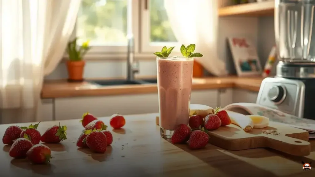 Como hacer un buen batido de fresa