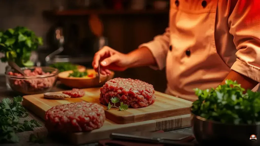 Como preparar carne para hamburguesas