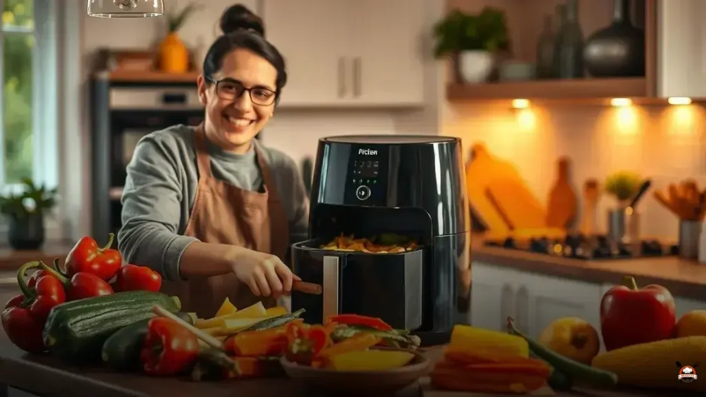 Como preparar legumes na air fryer