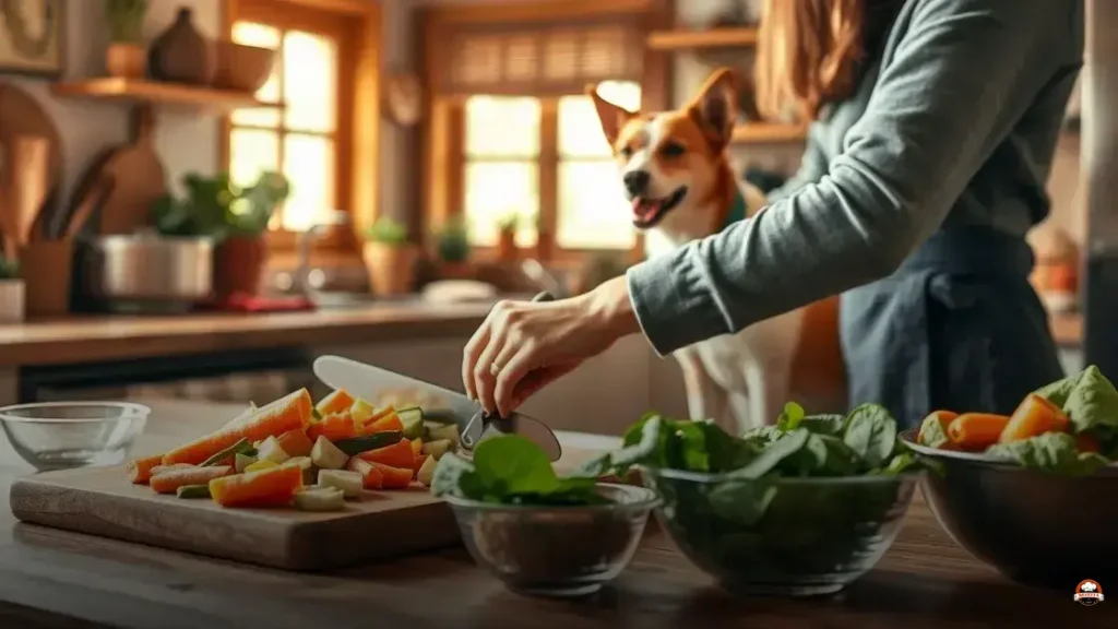 Como preparar legumes para cachorro