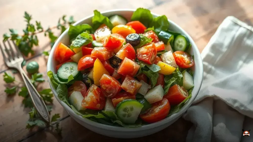 Como salada de legumes